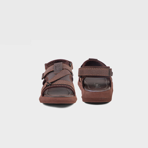 BOYS SANDAL KF10048-BROWN