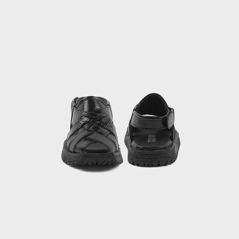 BOYS SANDAL KF10066-BLACK