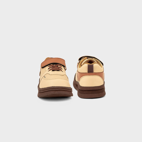BOYS SNEAKERS KF-3009-BEIGE