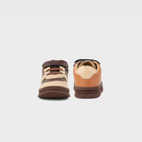 KID SHOES KF/100/05/WIN25 BROWN