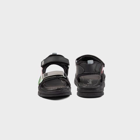 BOYS SANDAL KF10079-BLACK