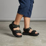 BOYS SANDAL KF10080-BLACK
