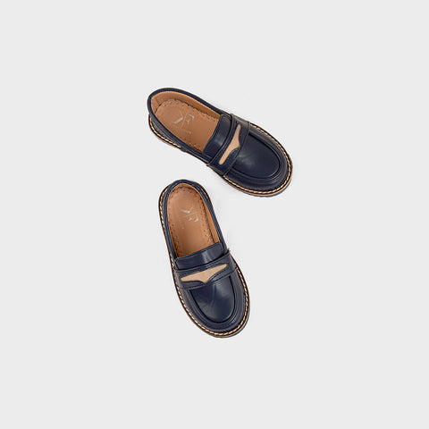 BOYS LOAFERS KF-1106-Blue