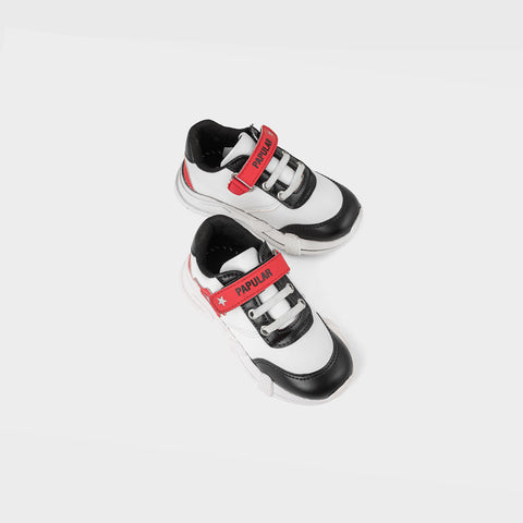 KID SHOES KF/100/10/WIN25 RED/WHITE