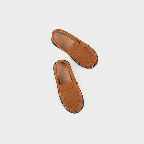 BOYS LOAFERS KF-1103-Brown
