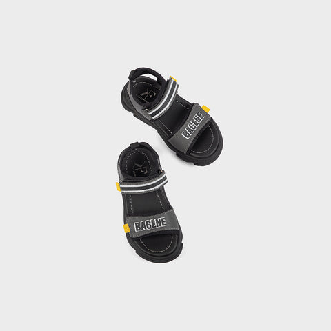 BOYS SANDAL KF10065-BLACK