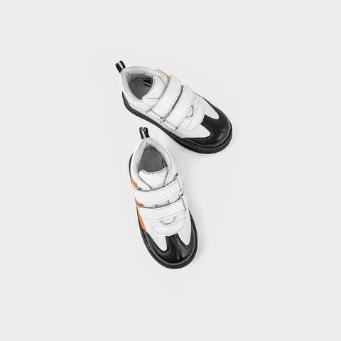 BOYS SNEAKERS KF-3006-WHITE MULTI