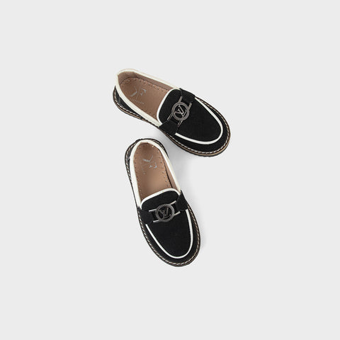 BOYS LOAFERS KF-1119-BLACK