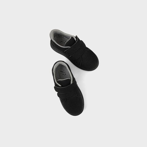 BOYS SNEAKERS KF-3001-BLACK
