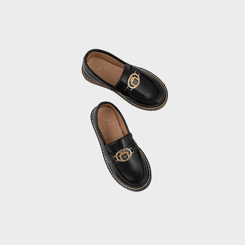 BOYS LOAFERS KF-10096-BLACK