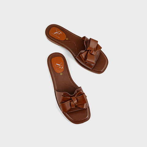 FORMAL SLIP ON KF3008-BROWN
