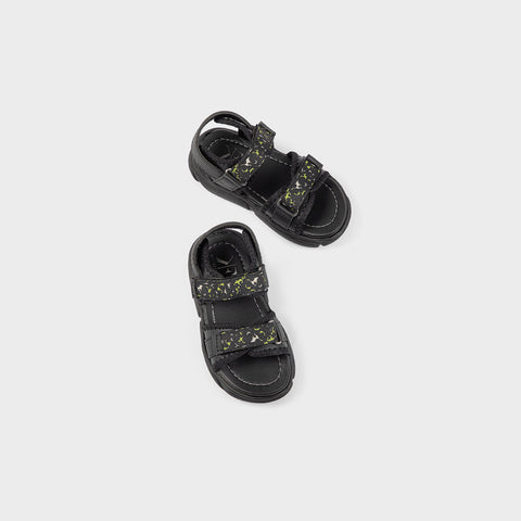 BOYS SANDAL KF10080-BLACK