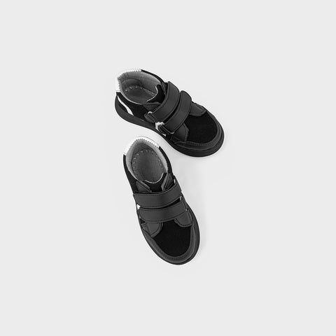 BOYS SNEAKERS KF-3007-BLACK