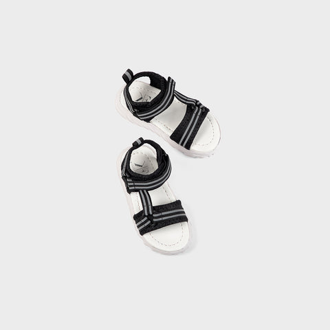BOYS SANDAL KF10076-BLACK