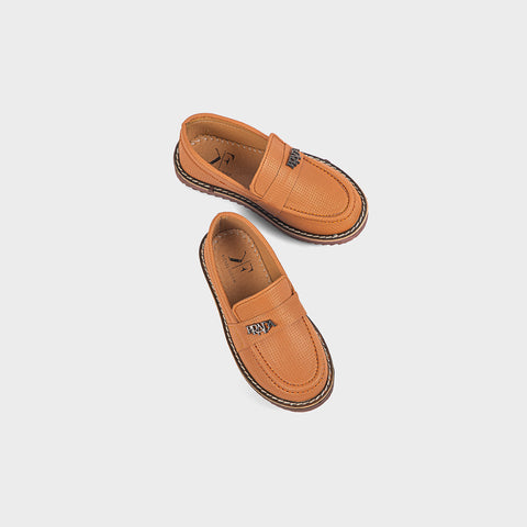 BOYS LOAFERS KF10036-MUSTARD