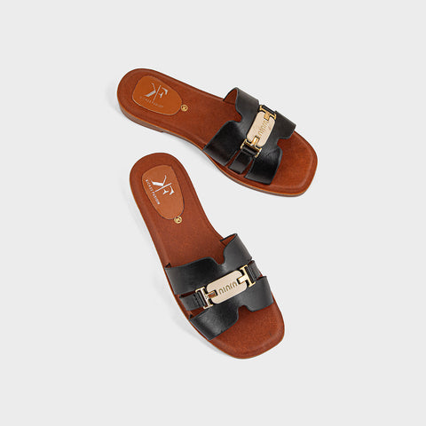 FORMAL SLIP ON KF3014-BLACK