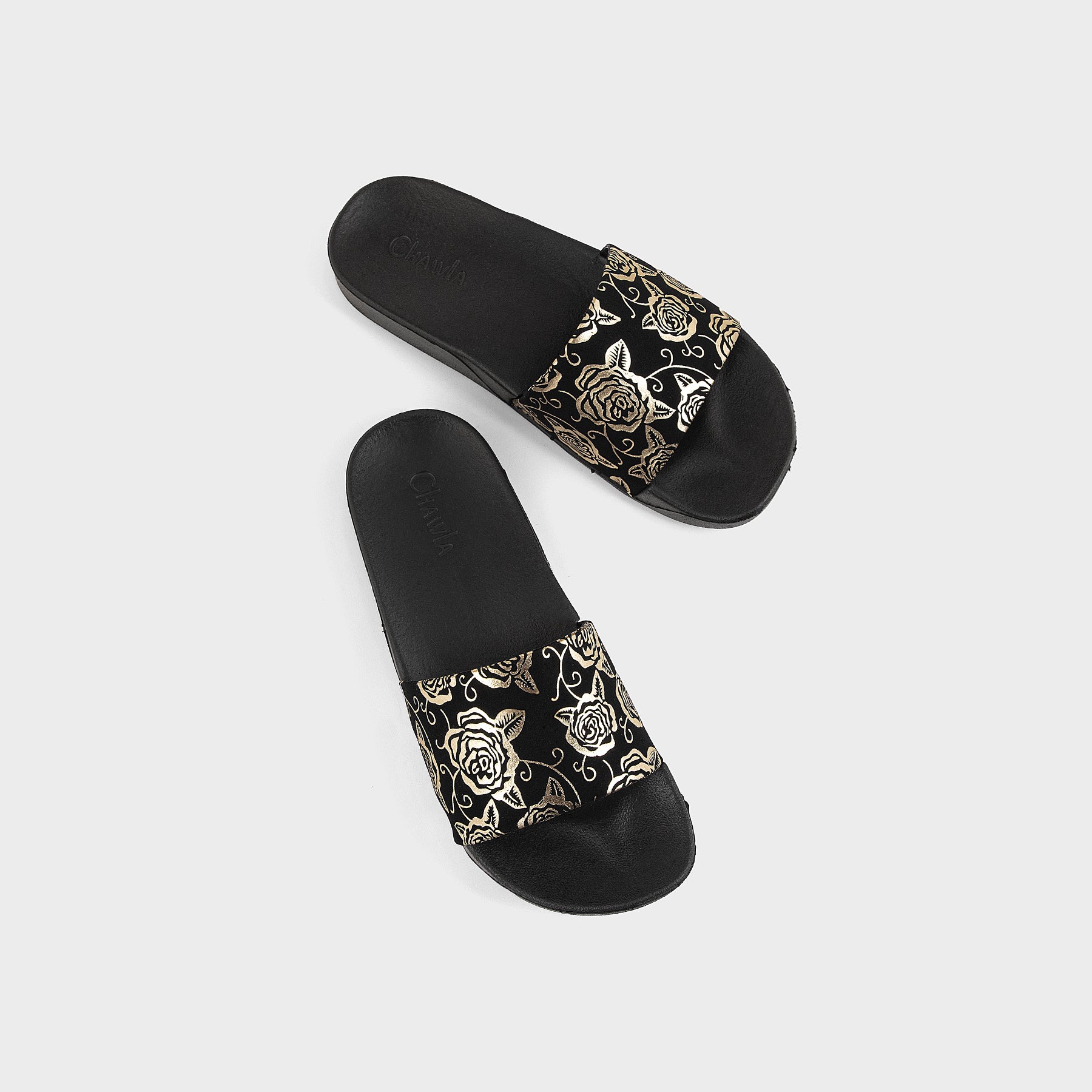CASUAL FLIP FLOP KF3005-GOLDEN