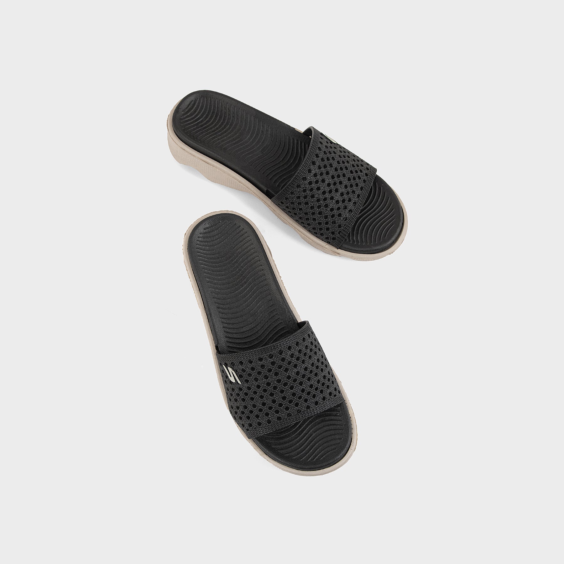 CASUAL FLIP FLOP KF3004-BLACK