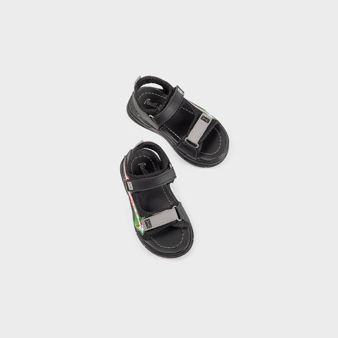 BOYS SANDAL KF10079-BLACK