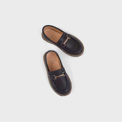 BOYS LOAFERS KF-1104-Black
