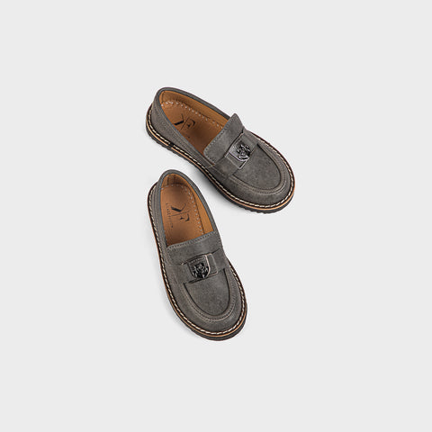 BOYS LOAFERS KF10031-GREY