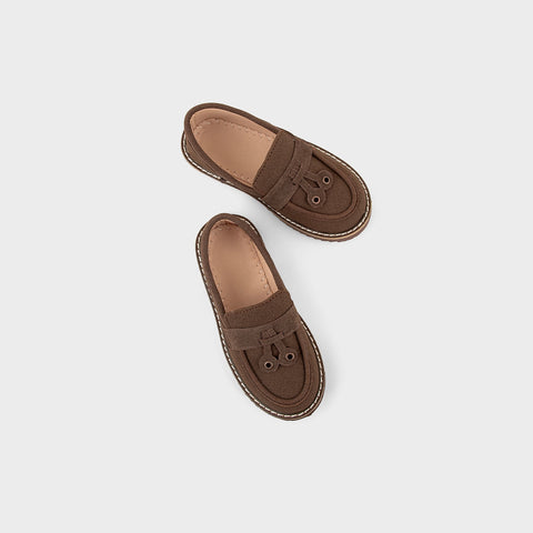 BOYS LOAFERS KF-1111-Brown