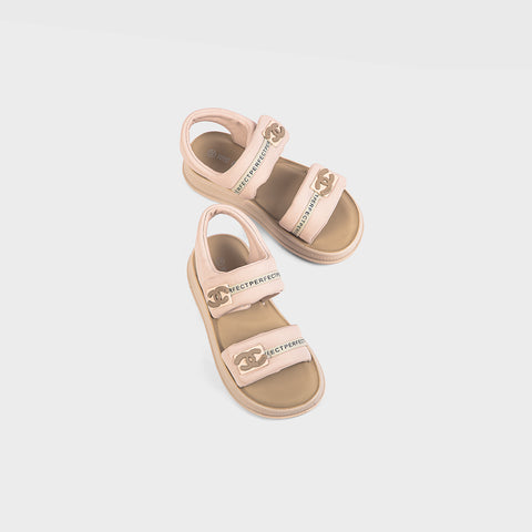 GIRLS SANDAL KF20002-CREAM