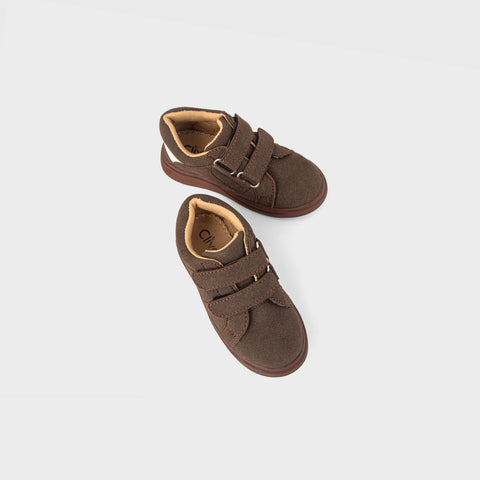 KID SHOES KF/100/04/WIN25 BROWN