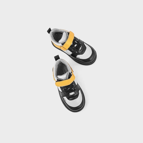 BOYS SNEAKERS KF-3010-WHITE MULTI