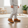 BOYS LOAFERS KF10034-MUSTARD