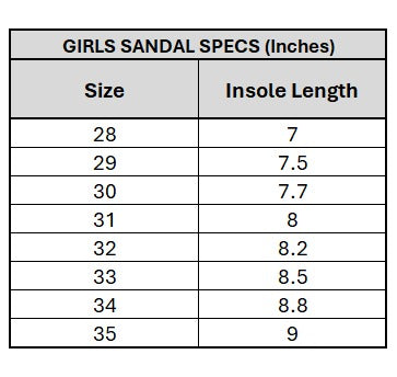 GIRLS SANDAL KF20001-BLACK