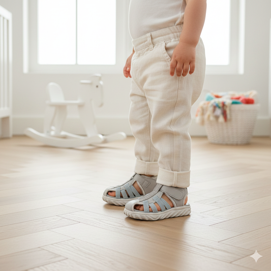 KID SANDAL KF-200011 GREY