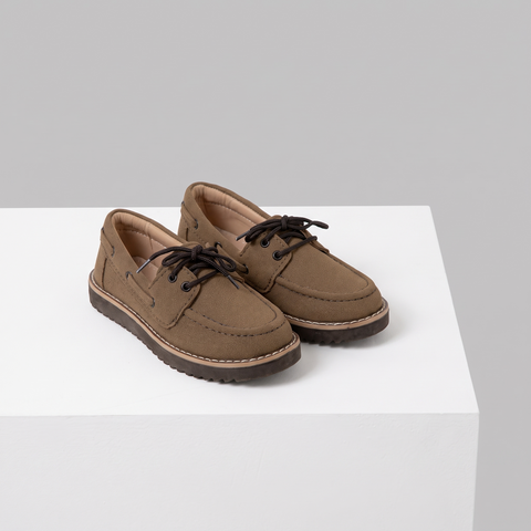 BOYS LOAFERS KF-10099-OLIVE