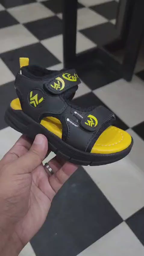 BOYS SANDAL KF10058-YELLOW