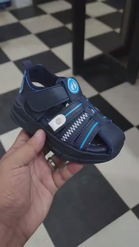 BOYS SANDAL KF10046-BLUE